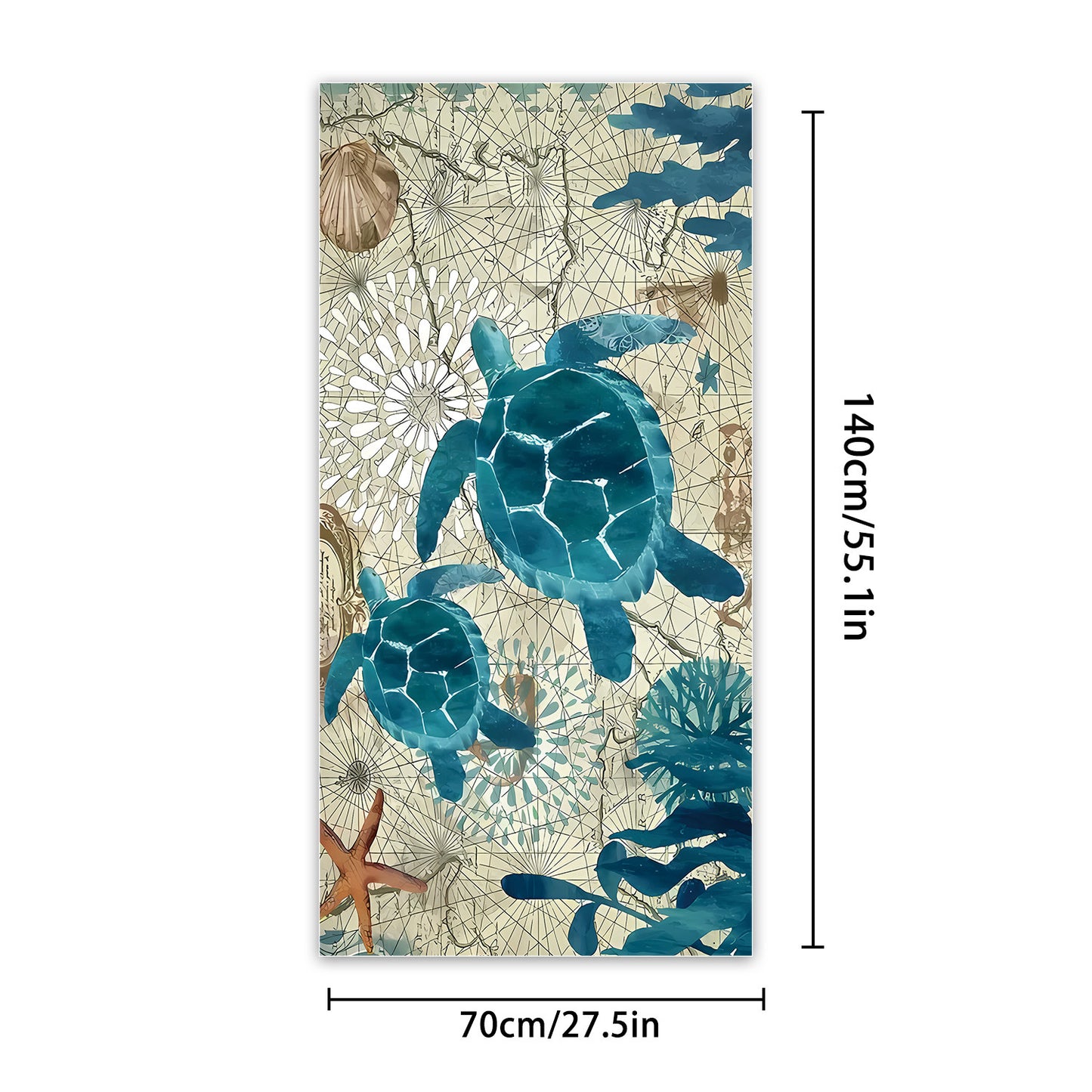 Ultra-Fine Microfiber Beach Towel Quick-Dry Bath Towel