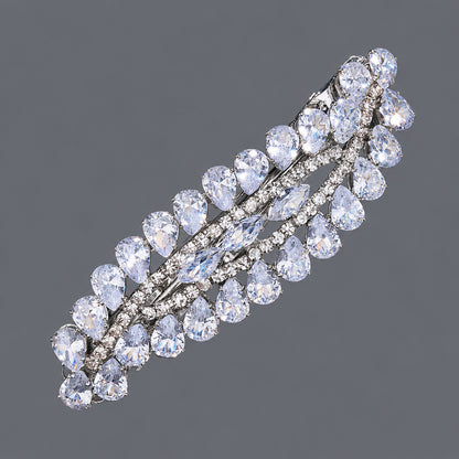 Elegant Zirconia Hair Clips for Everyday Style
