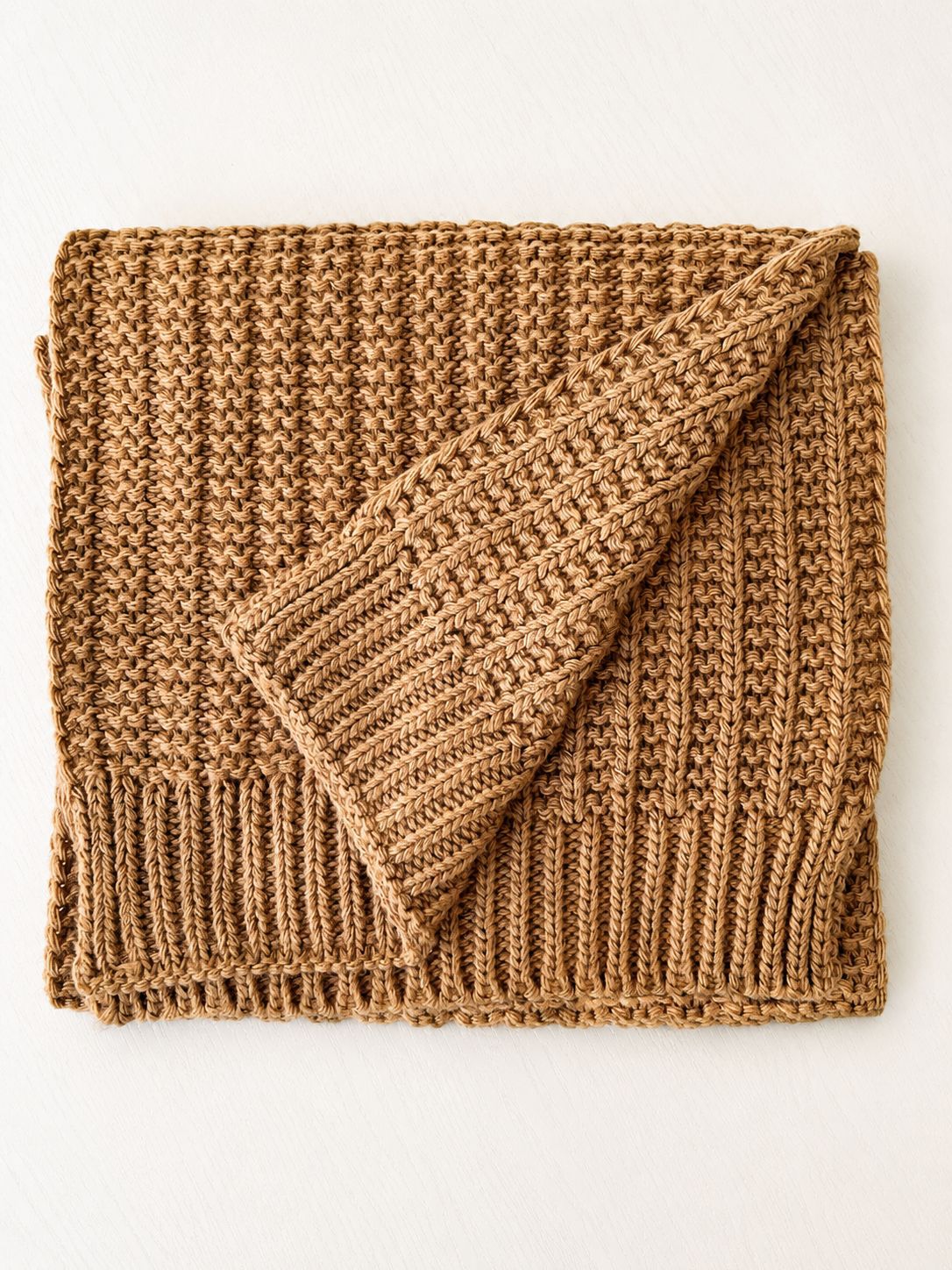 Solid Color Chunky Knit Scarf Stylish and Warm Neck Wrap
