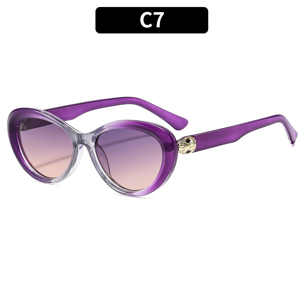 Fashionable Cat Eye Sunglasses UV400 Protection Stylish Eyewear