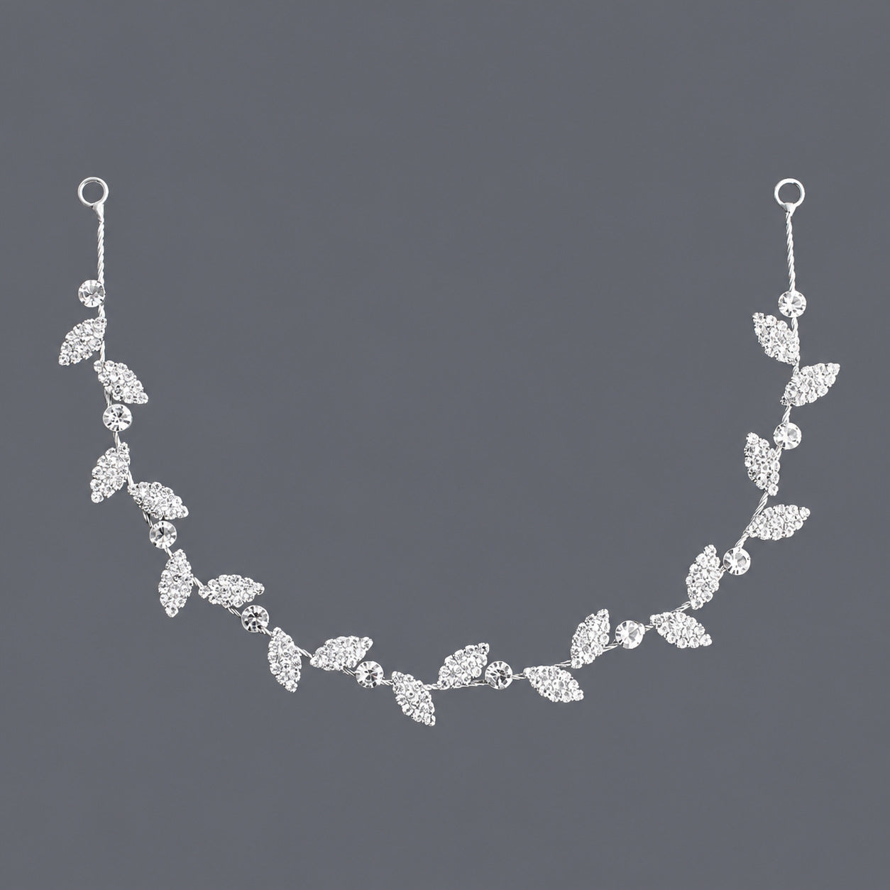 Elegant Floral Hairband with Rhinestones for Any Occasion
