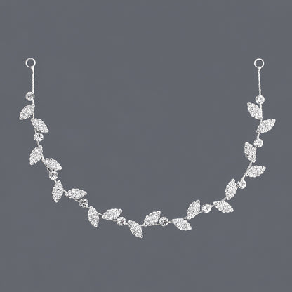 Elegant Floral Hairband with Rhinestones for Any Occasion