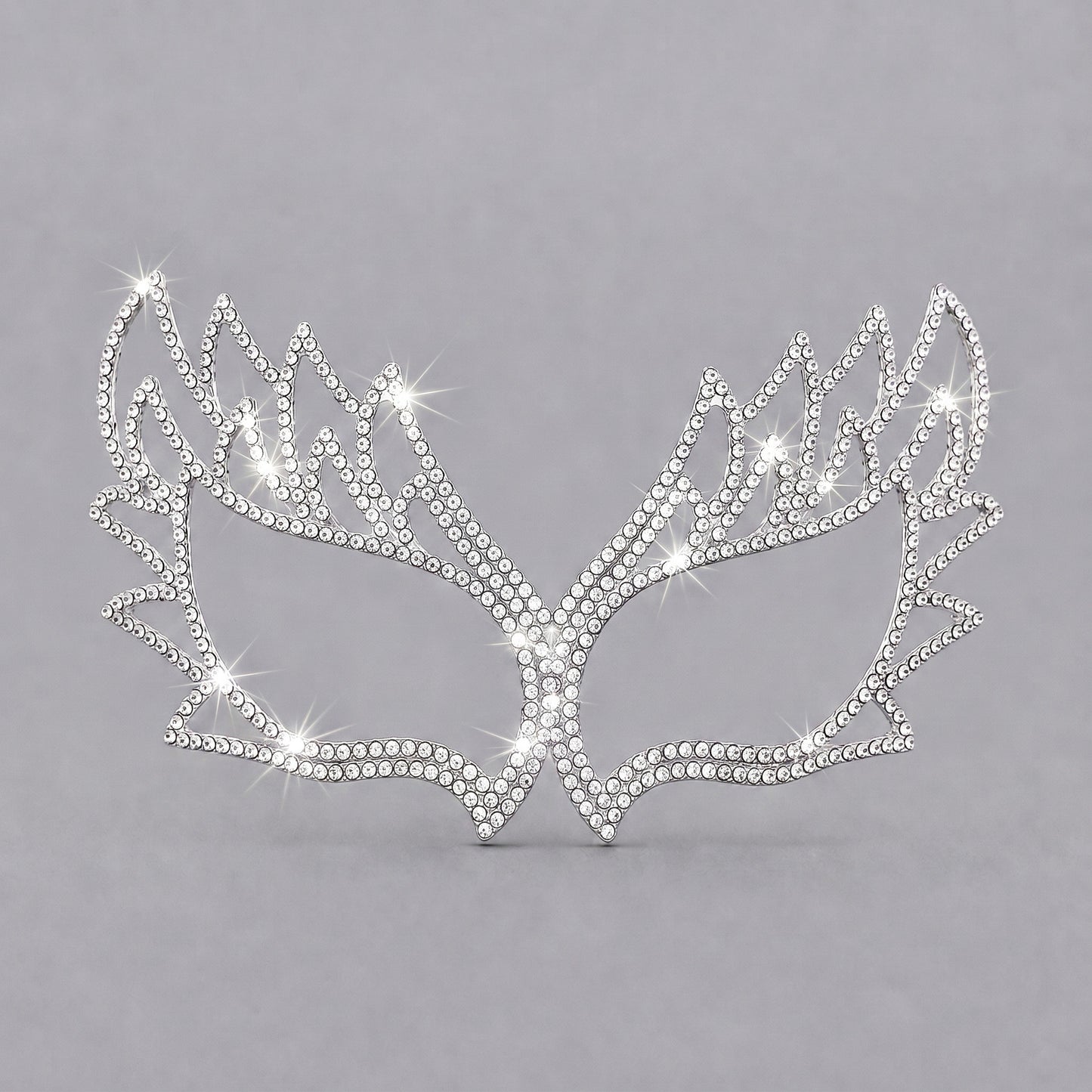 Luxury Rhinestone Half Face Masks for Parties and Events