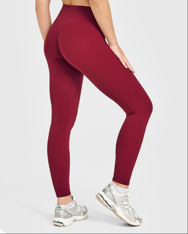 High-Waisted Seamless Yoga Pants for Women - Compression Tights