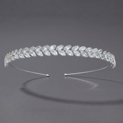 Luxury Rhinestone Princess Crown Headpiece for Birthdays and Weddings