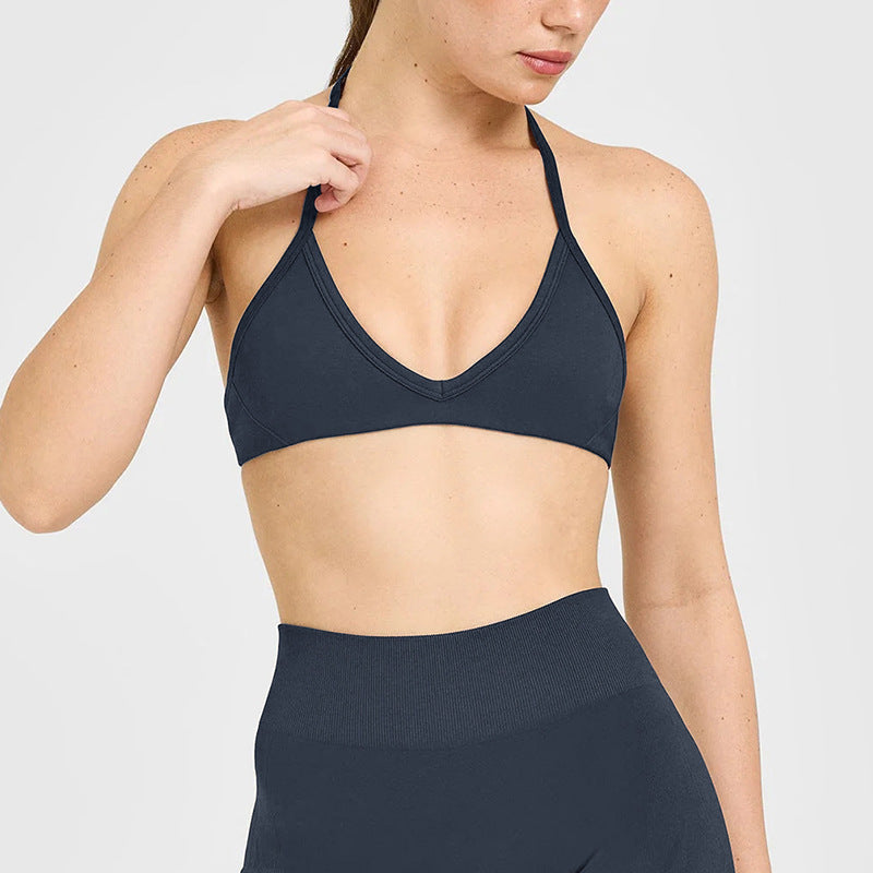 Women's Yoga Sports Bra and High Waist Leggings Set