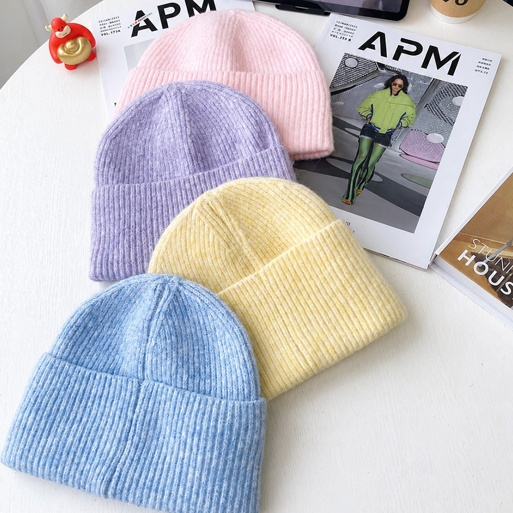 Trendy Knit Beanie Soft and Cozy Winter Hat