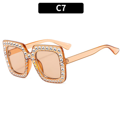 Kids Bling Sunglasses Trendy UV400 Protection Beach Sunglasses