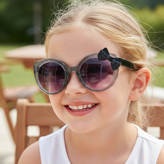 Kids' Bowknot Sunglasses UV400 Protection Cute Outdoor Shades