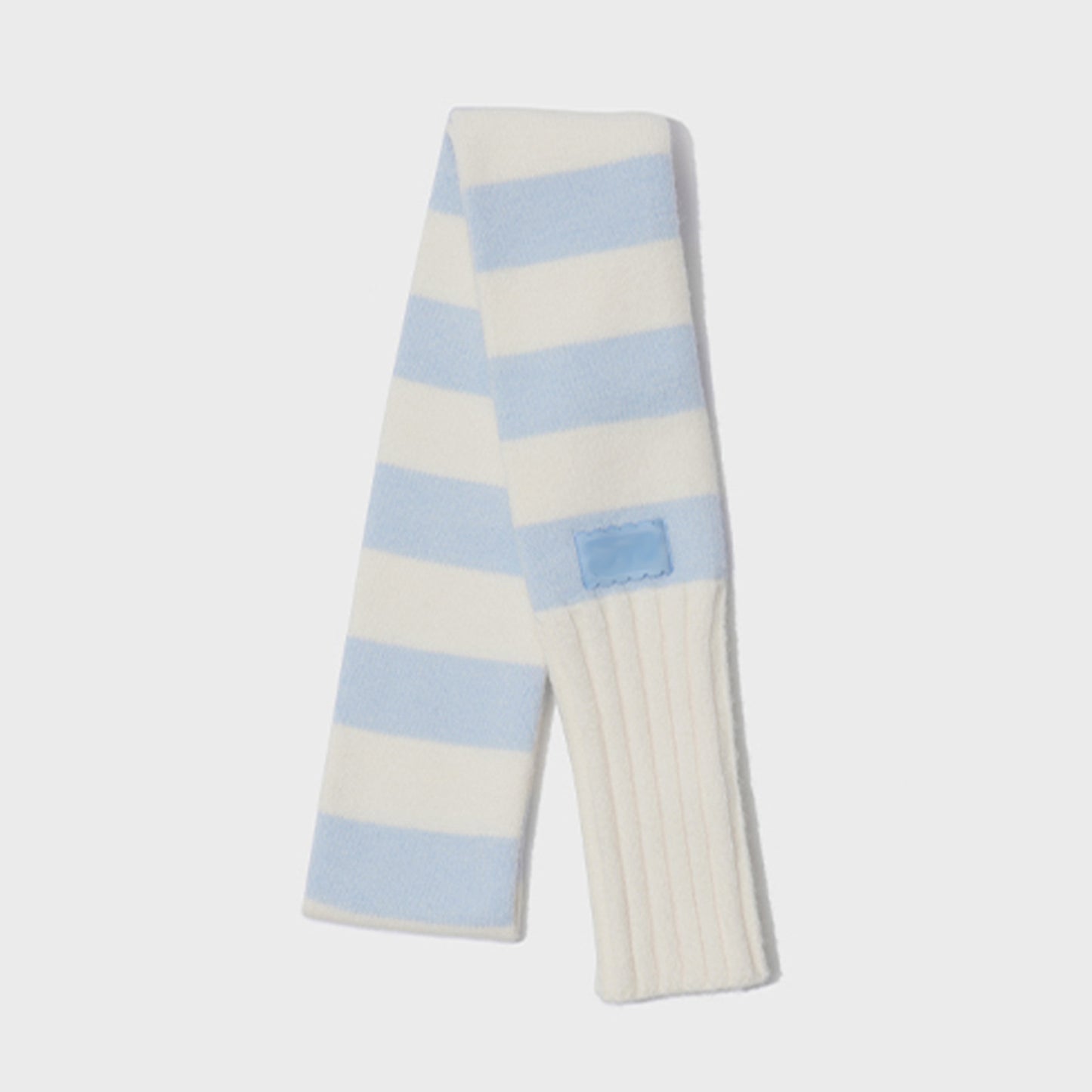 Striped Knitted Scarf for Women Stylish All-Season Accessory
