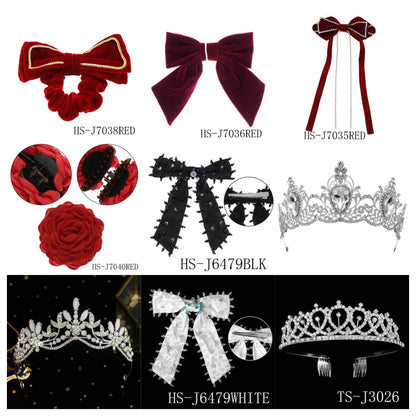 Bridal Veil Hair Accessories Crown Headpiece for Weddings and Photoshoots
