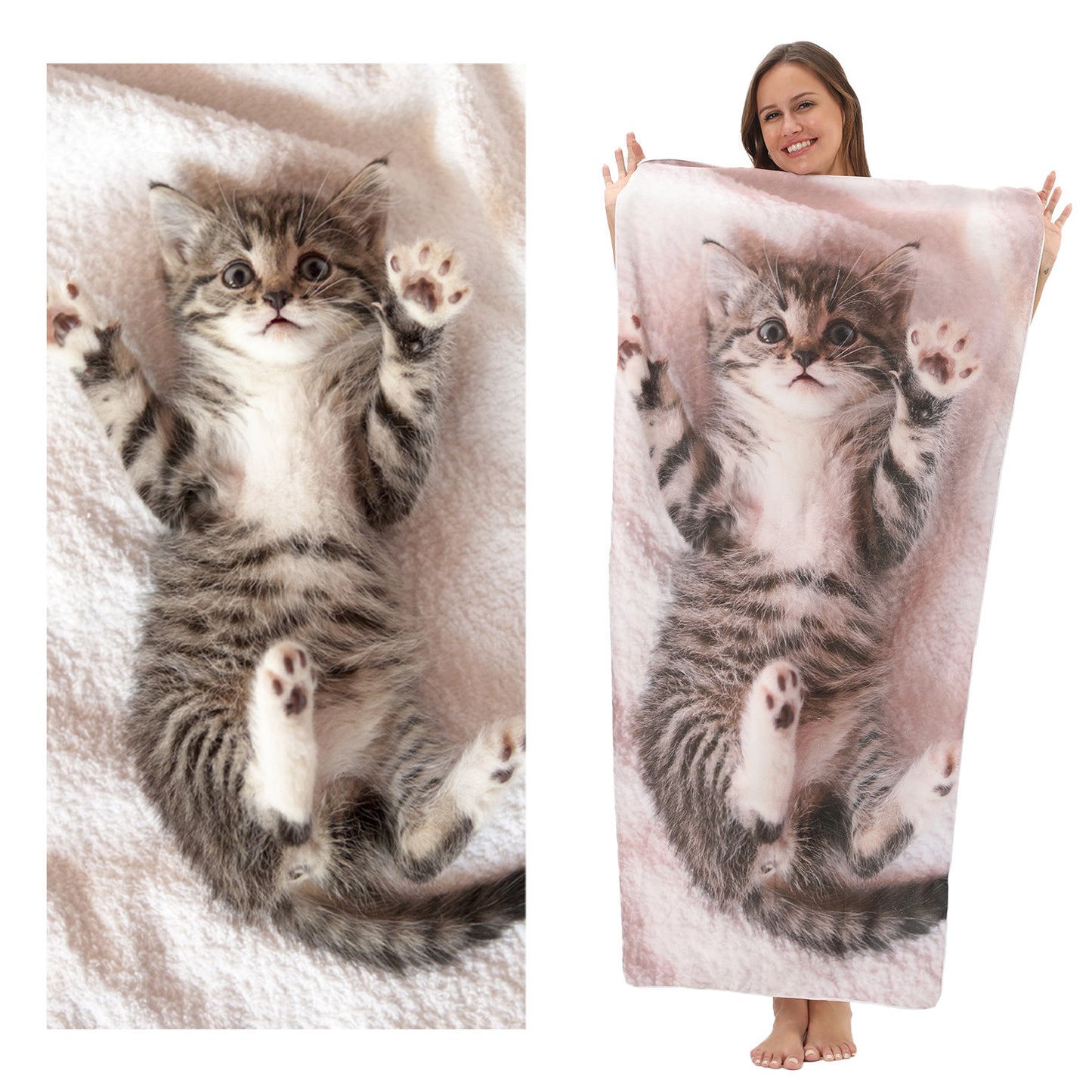 Ultra-Fine Microfiber Beach Towel