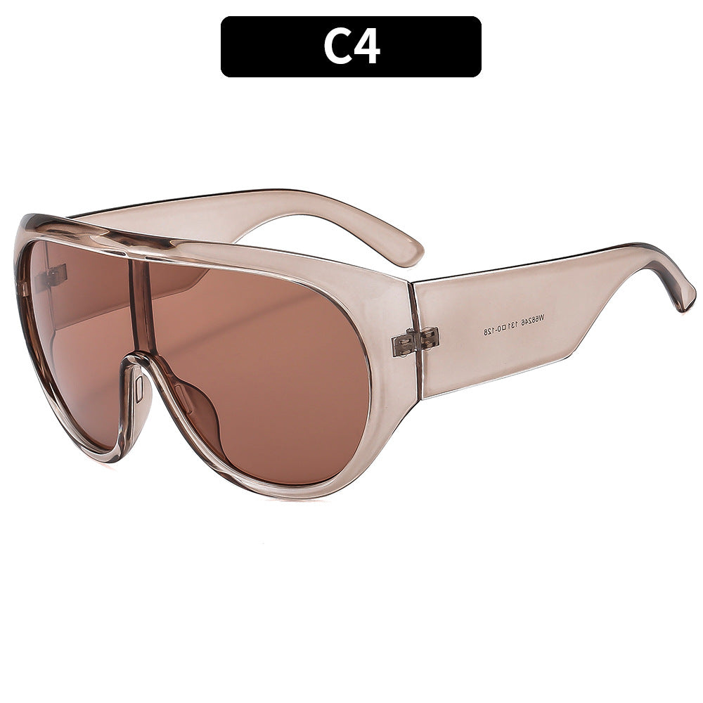 Trendy Oversized Sport Sunglasses for Men and Women