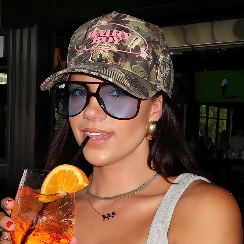Trendy Retro Square Sunglasses Casual UV400 Protection