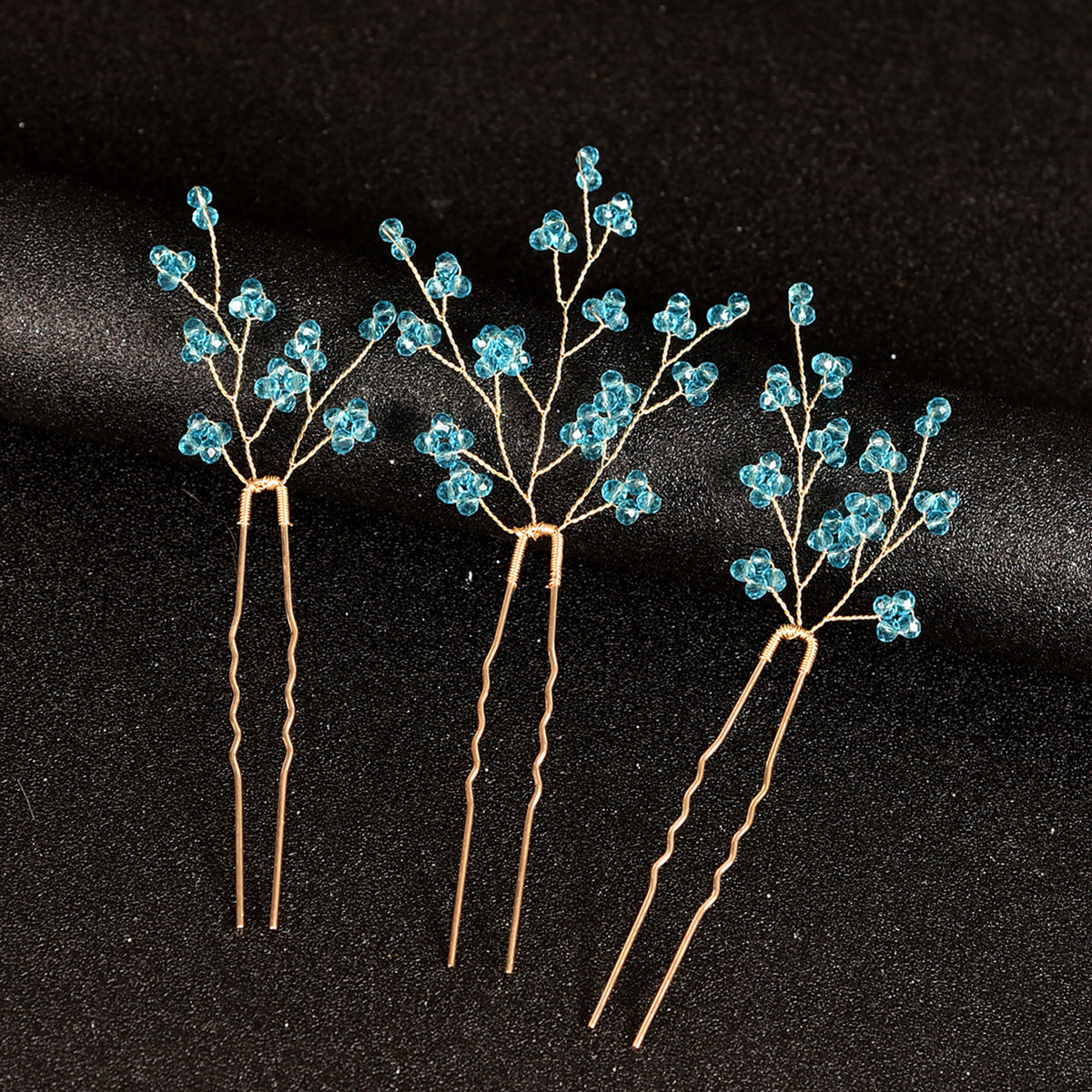 U Shaped Pearl Hair Pins Handmade Wedding Party Accessories