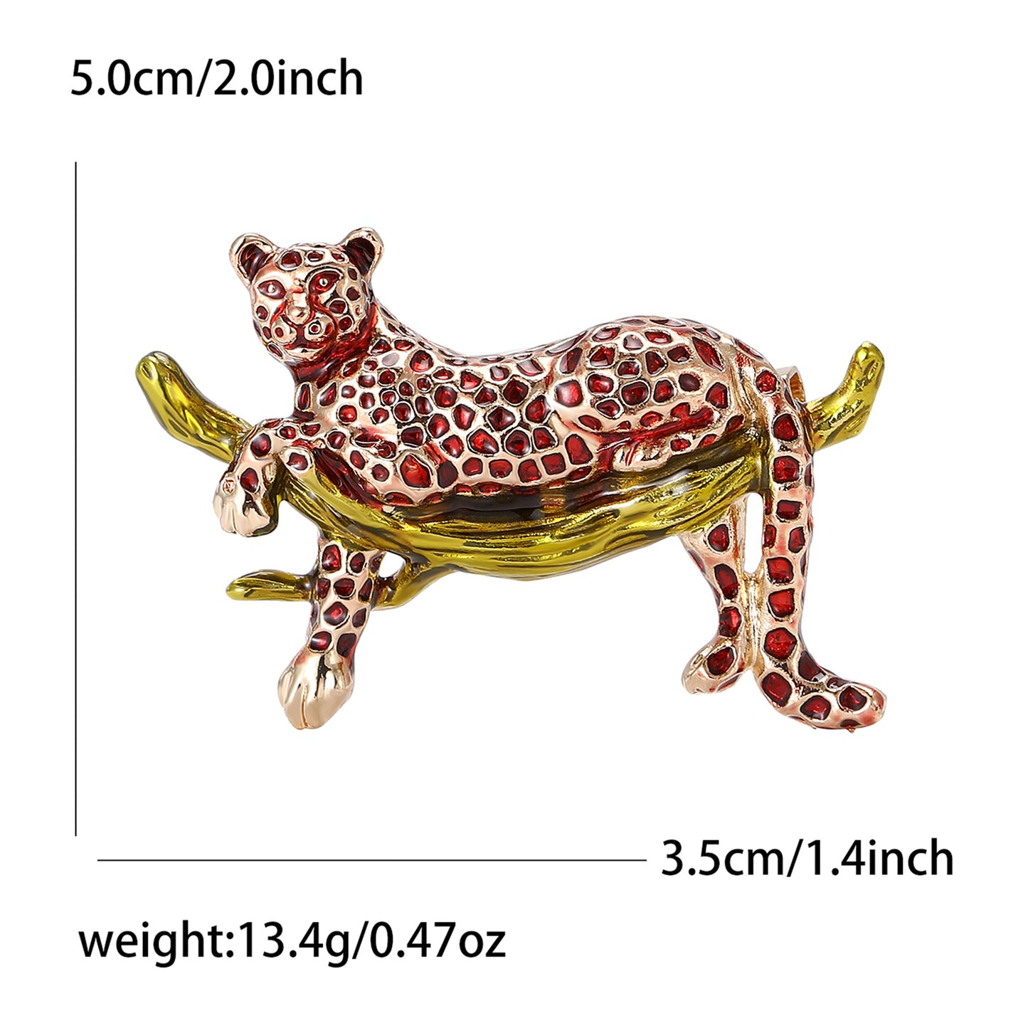 Retro Animal Brooch Enamel Pins for Men's Suits
