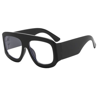 Trendy Square Frame Sunglasses UV400 Protection