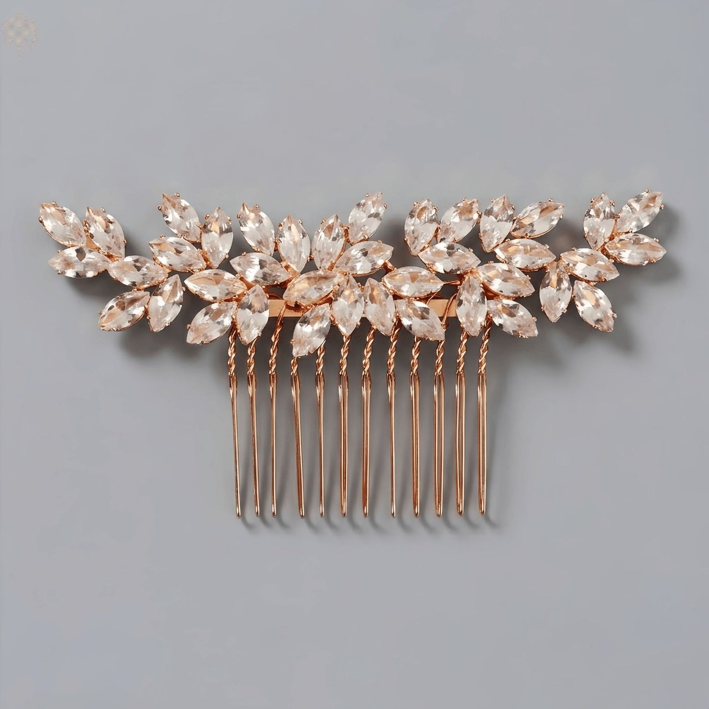 Exquisite Pearl and Crystal Flower Headpiece for Bridal Photoshoots