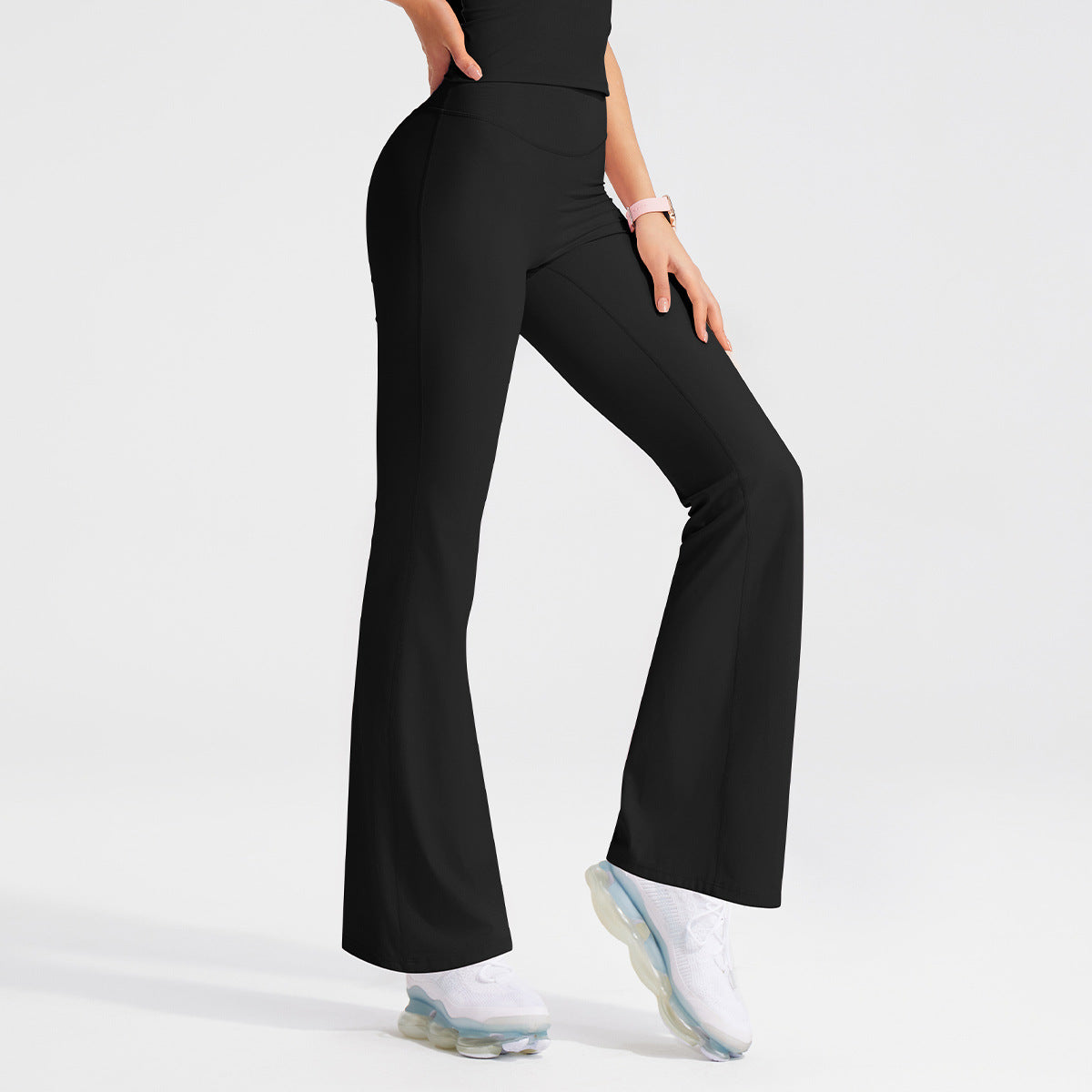 High Waist Flare Yoga Pants for Women