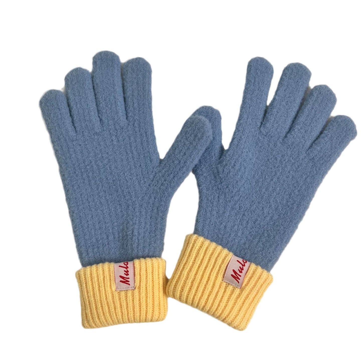 Touchscreen Wool Knit Gloves for Winter Fashion