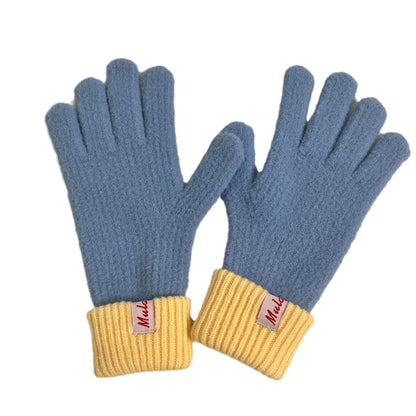 Touchscreen Wool Knit Gloves for Winter Fashion