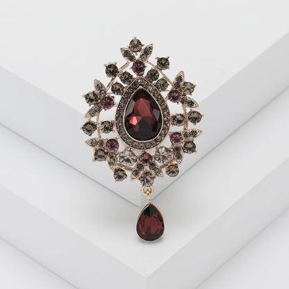 Creative Glass Brooch Fashion Accessory