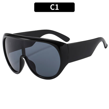 Trendy Oversized Sport Sunglasses for Men and Women
