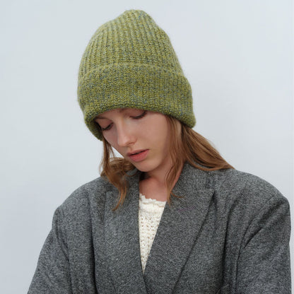 Thick Warm Knit Beanie Hat for Men and Women