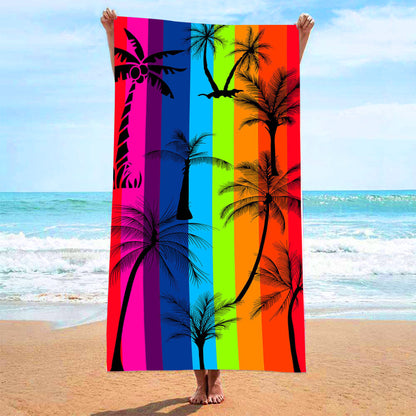 Printed Quick-Dry Microfiber Beach & Bath Towel