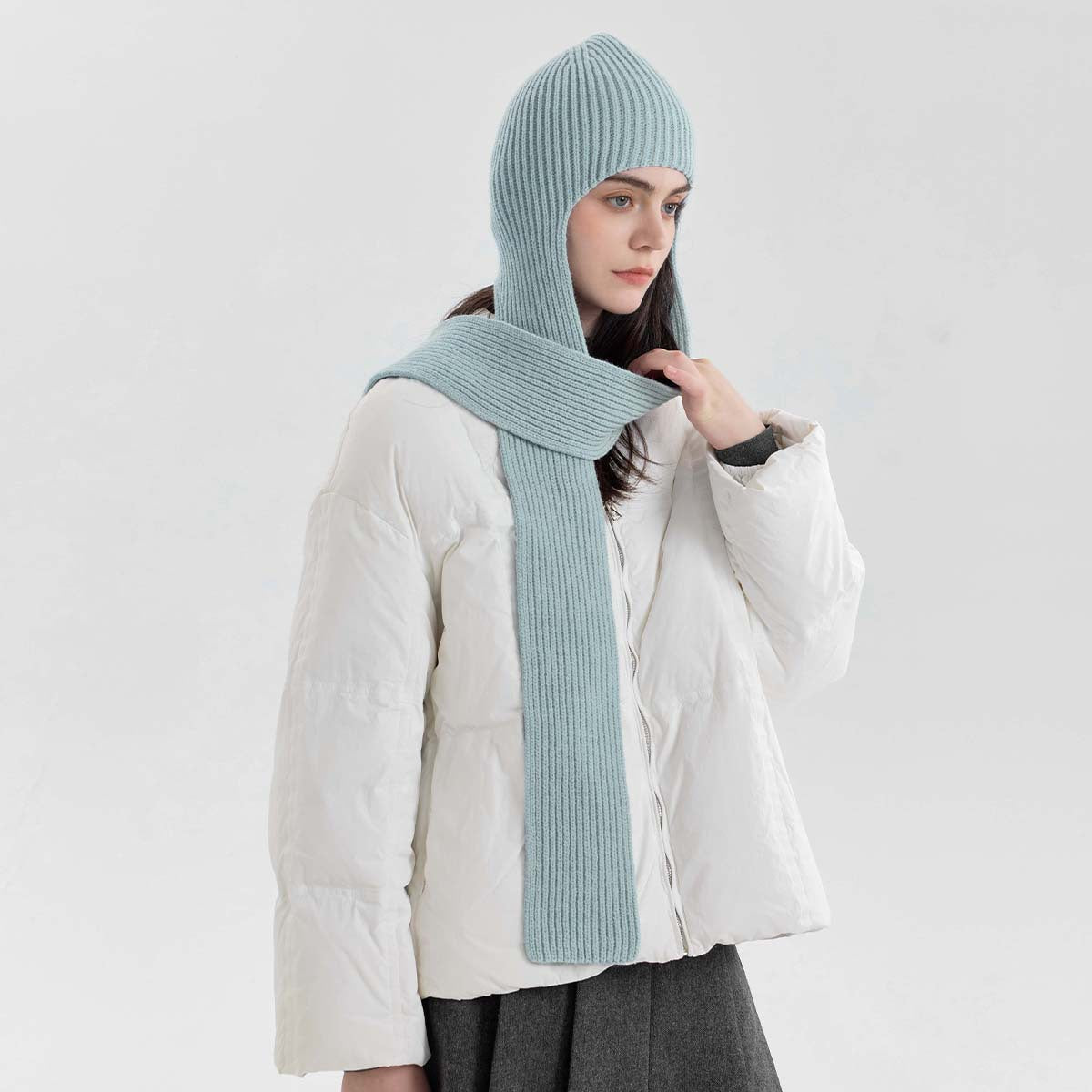 Trendy Hooded Scarf & Shawl for Men and Women