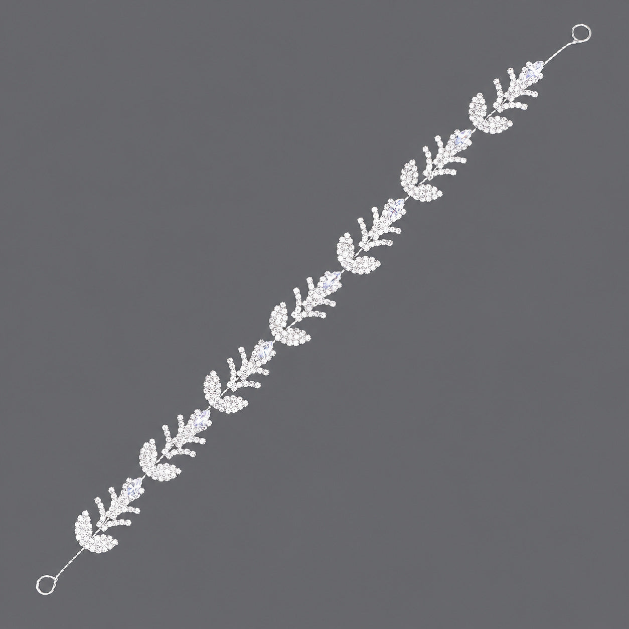 Elegant Floral Hairband with Rhinestones for Any Occasion