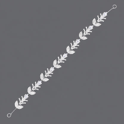 Elegant Floral Hairband with Rhinestones for Any Occasion