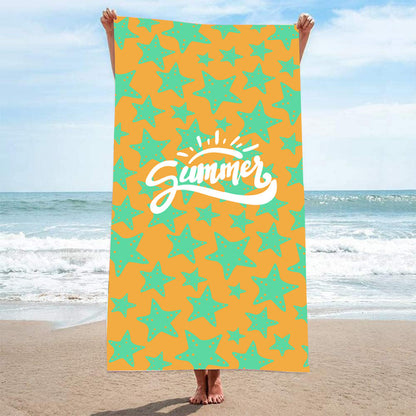 Customized Microfiber Beach Towel with Digital Print