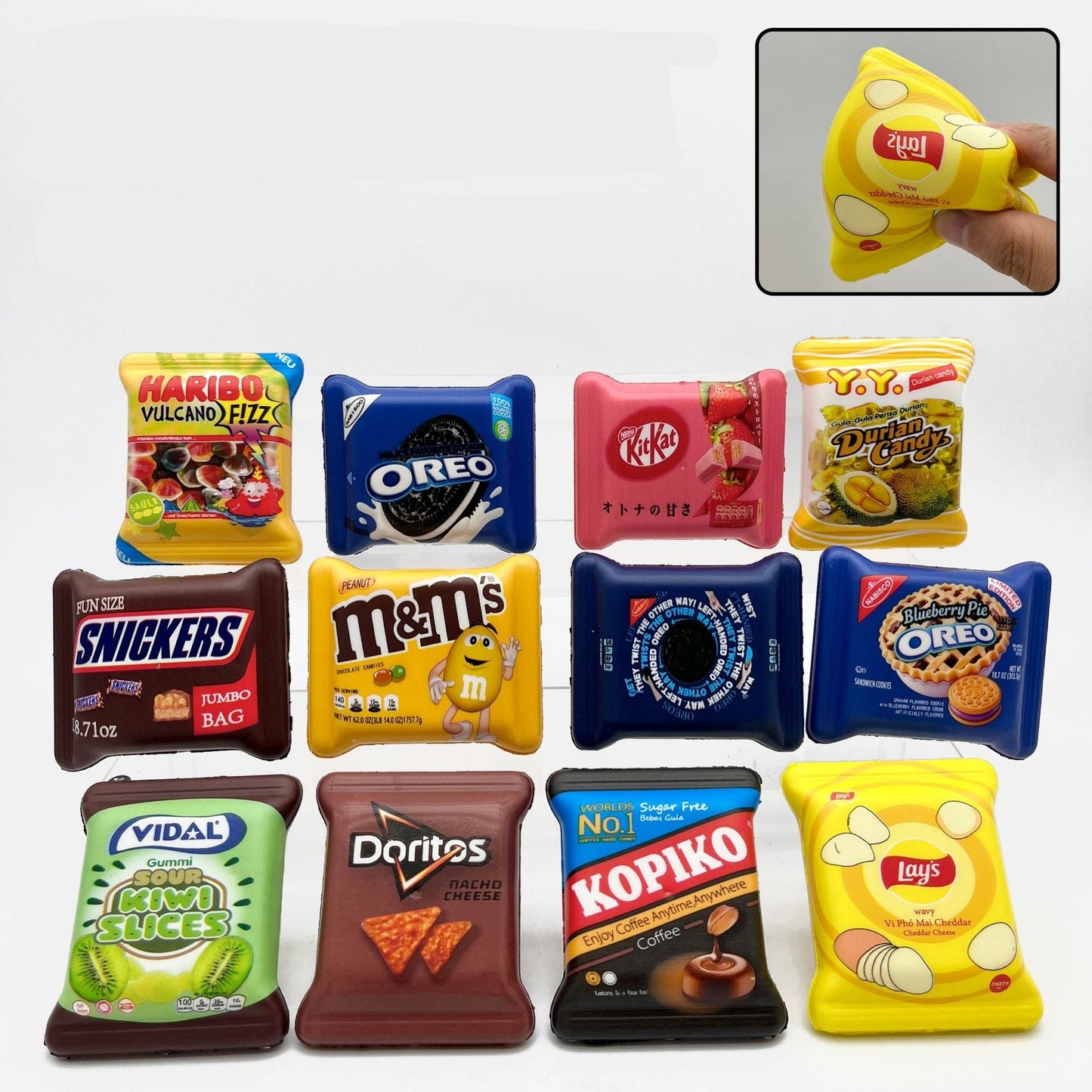 Slow Rebound Snack Bag Squishy PU Stress Toy