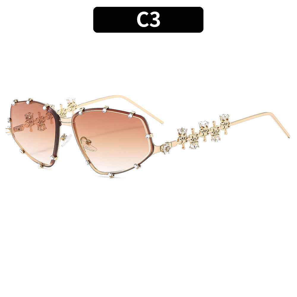 Cyberpunk Oversized Sunglasses Stylish Futuristic Shades