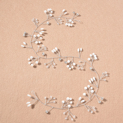 Handmade Pearl Headband Wedding Hairpiece