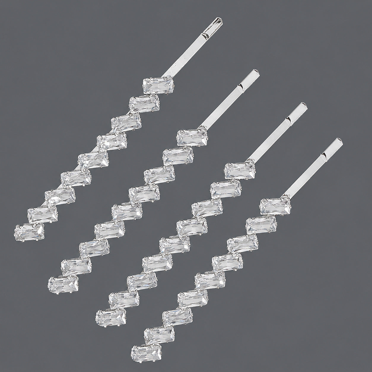 Trendy Geometric Hair Clips Set for Stylish Daily Wear