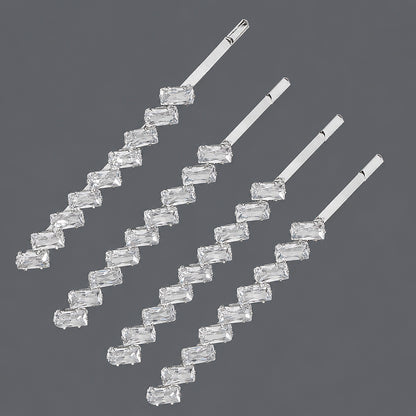 Trendy Geometric Hair Clips Set for Stylish Daily Wear