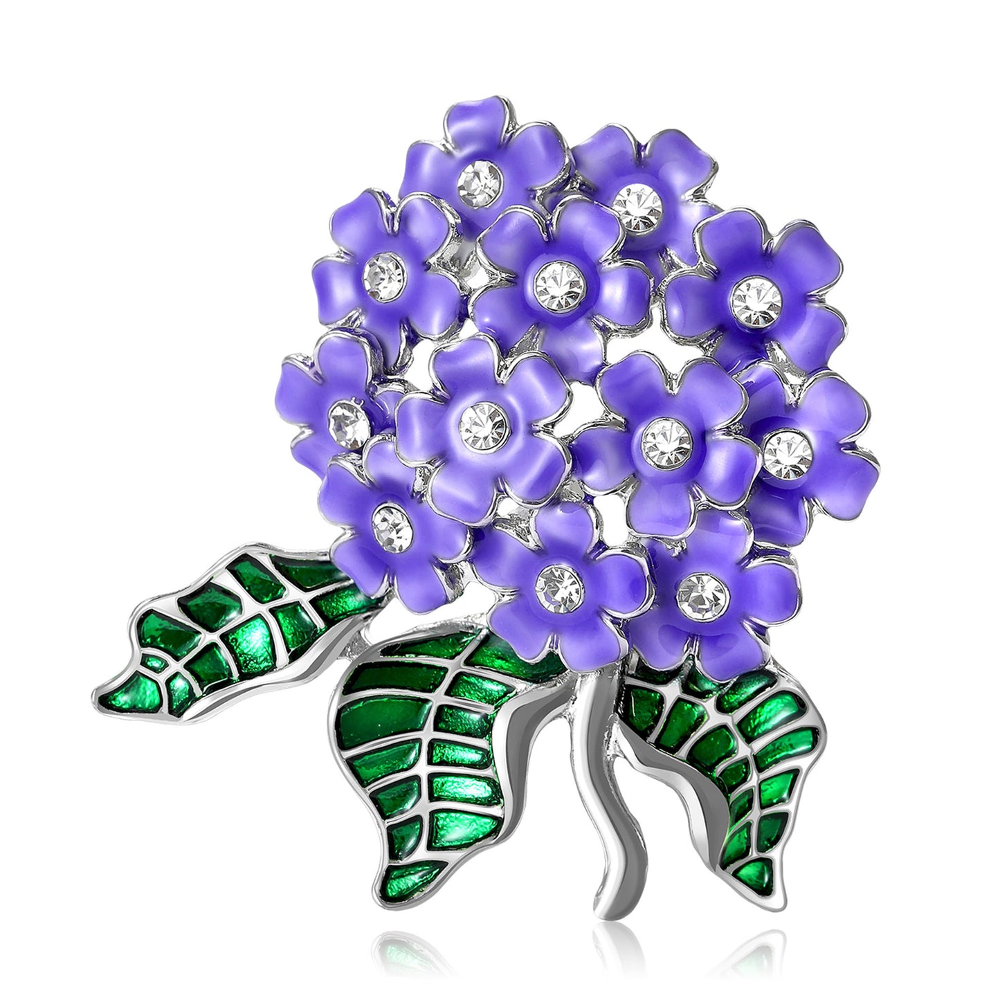 Floral Brooch Pin for Women | Alloy Plant Series Accessories