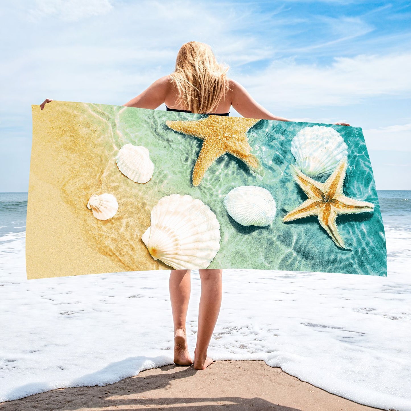 Customized Microfiber Beach Towel with Digital Print