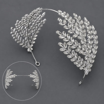 Luxury Rhinestone Bridal Headband for Wedding and Party