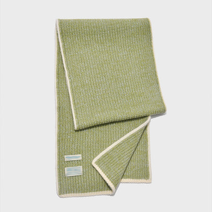 Wool Blend Knitted Scarf for Women Chic Versatile Winter Accessory