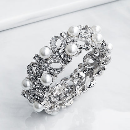 Bridal Veil Hair Accessories Crown Headpiece for Weddings and Photoshoots