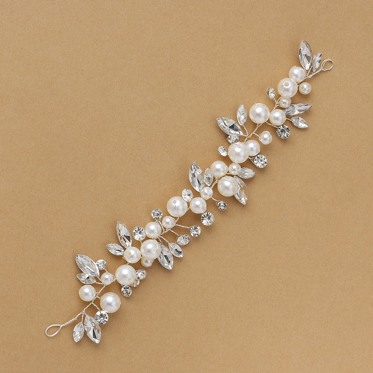 Elegant Pearl Hairband Wedding Hair Accessory