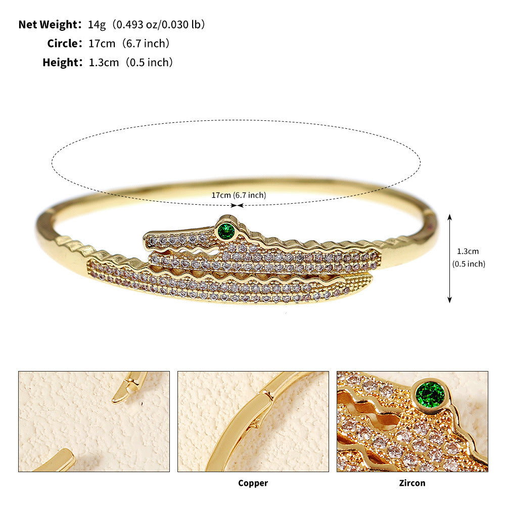 Crystal Studded Open Cuff Bracelet Elegant Jewelry for Weddings and Parties