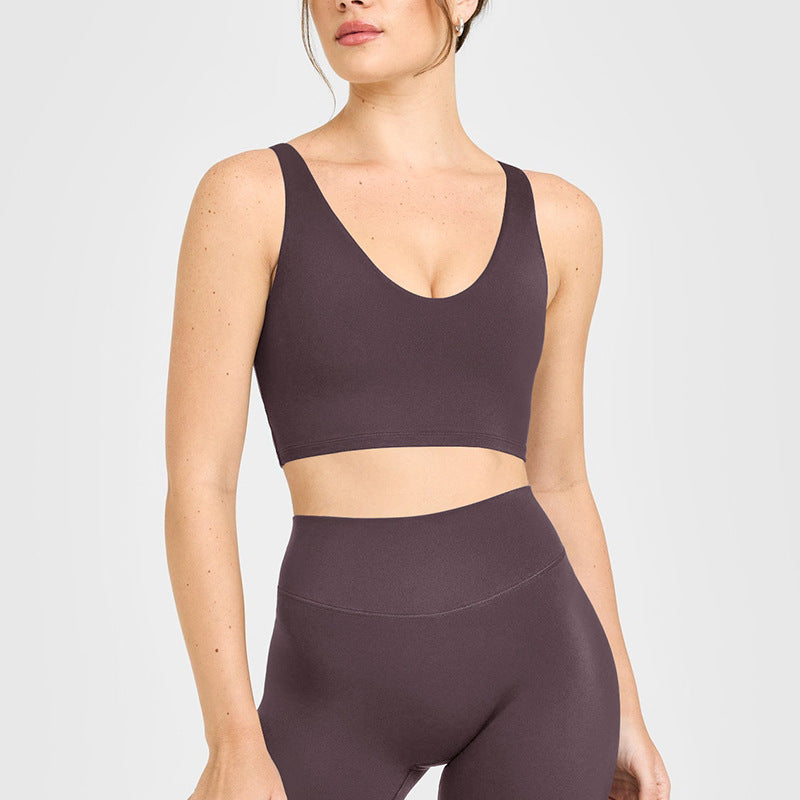 Women's Yoga Sports Bra Moisture-Wicking Comfortable Tank Top