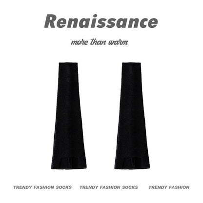 Renaissance Knit Calf Socks Acrylic Blend Layering