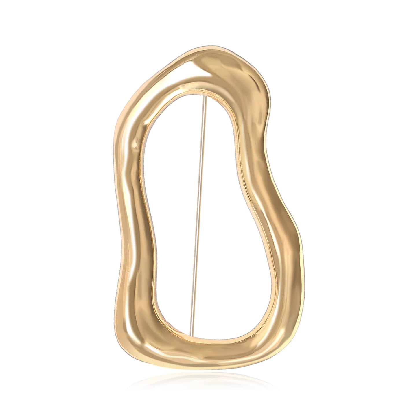 Geometry Shaped Dual-Use Brooch Alloy Pin for Women