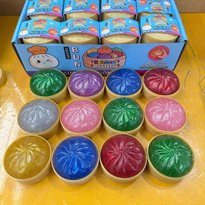 Dumpling Squishy Toy Smiley TPR Stress Relief