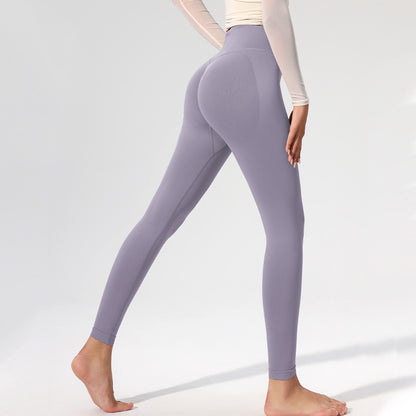 High-Waisted Peach Butt Yoga Pants for Women
